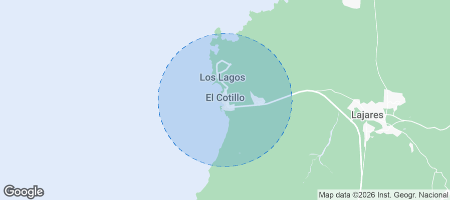 Cotillo Airbnb map